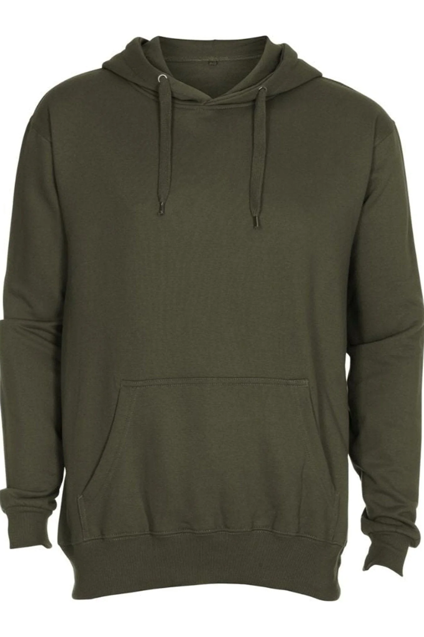 Oversized Sudadera con capucha - Oliva - Imagen 4
