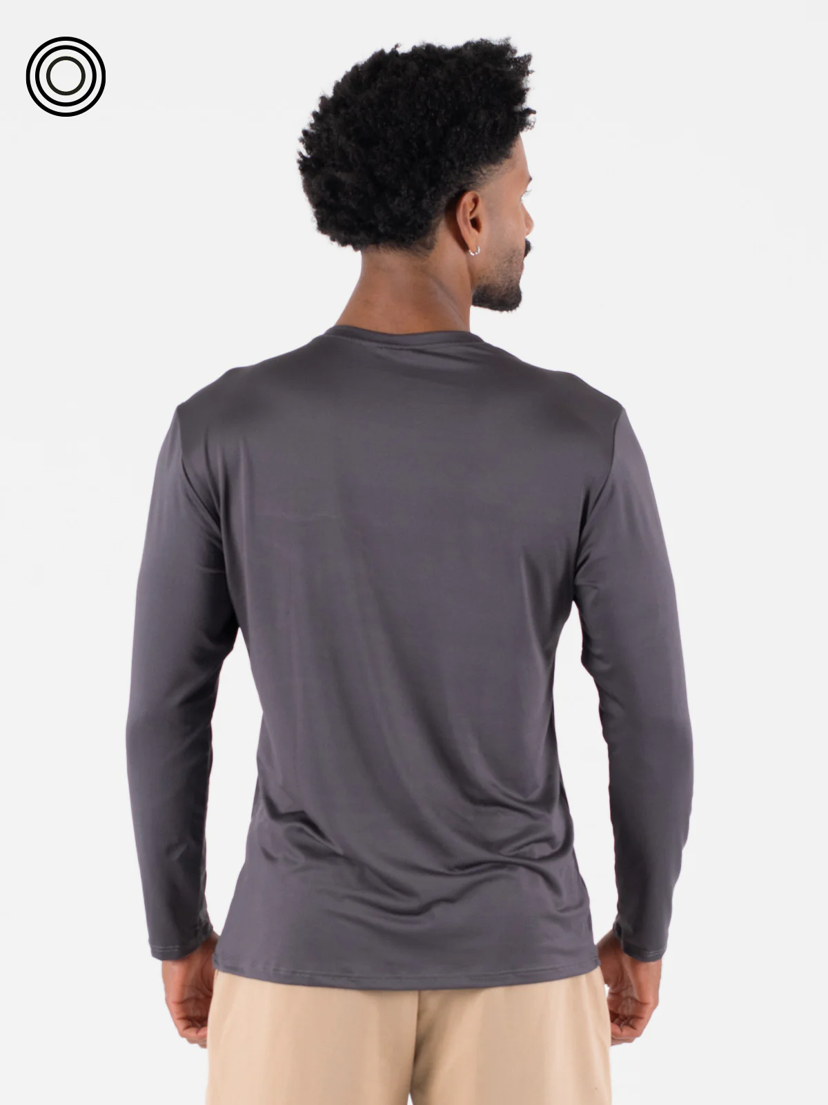 Buzo Basico Hombre gris oscuro - Imagen 4