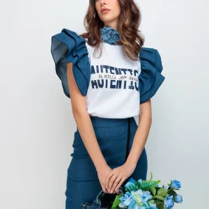 Camiseta Keira Vaquera Auténtica