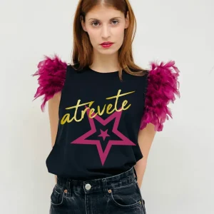 Camiseta Plumas Atrévete