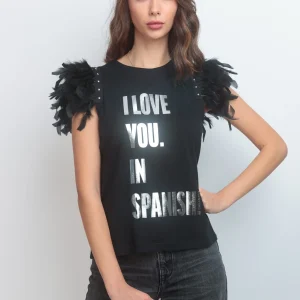 Camiseta Plumas Spanish
