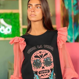 Camiseta Tulum Skull Vida
