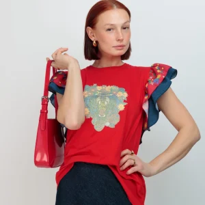 Camiseta Dua Oso Flores