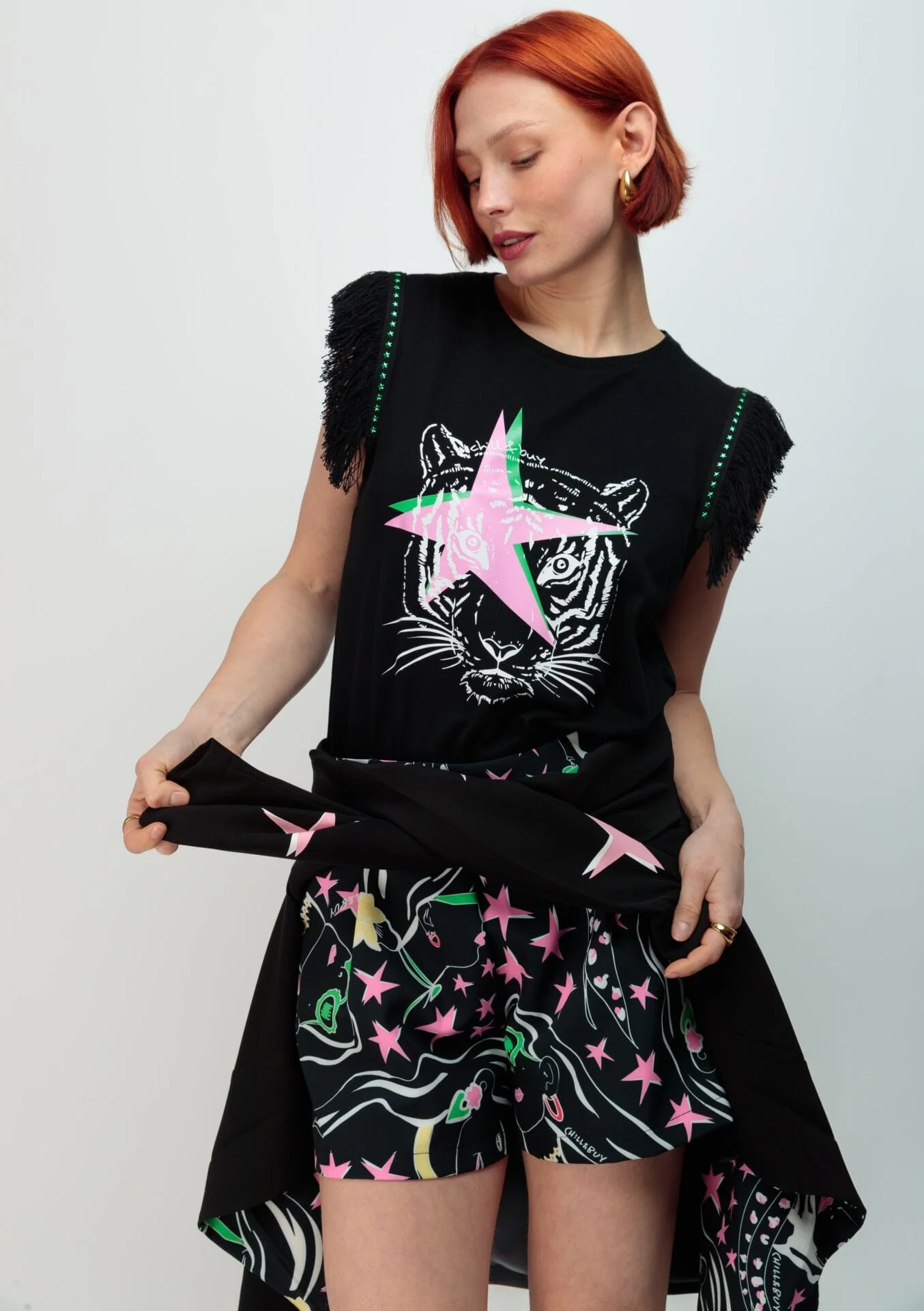 Camiseta Flecos Tigre Star