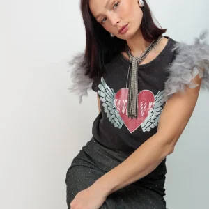 Camiseta Plumas Alas Brave