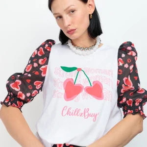 Camiseta Lira Cerezas Crush