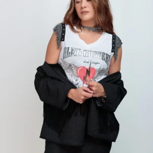 Camiseta Flecos Alma Rockera