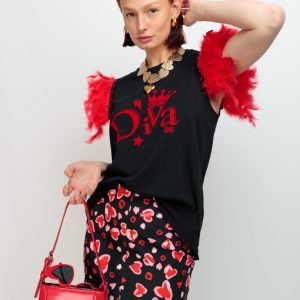 Camiseta Plumas Diva