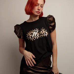 Camiseta Blow Fiesta Dorado