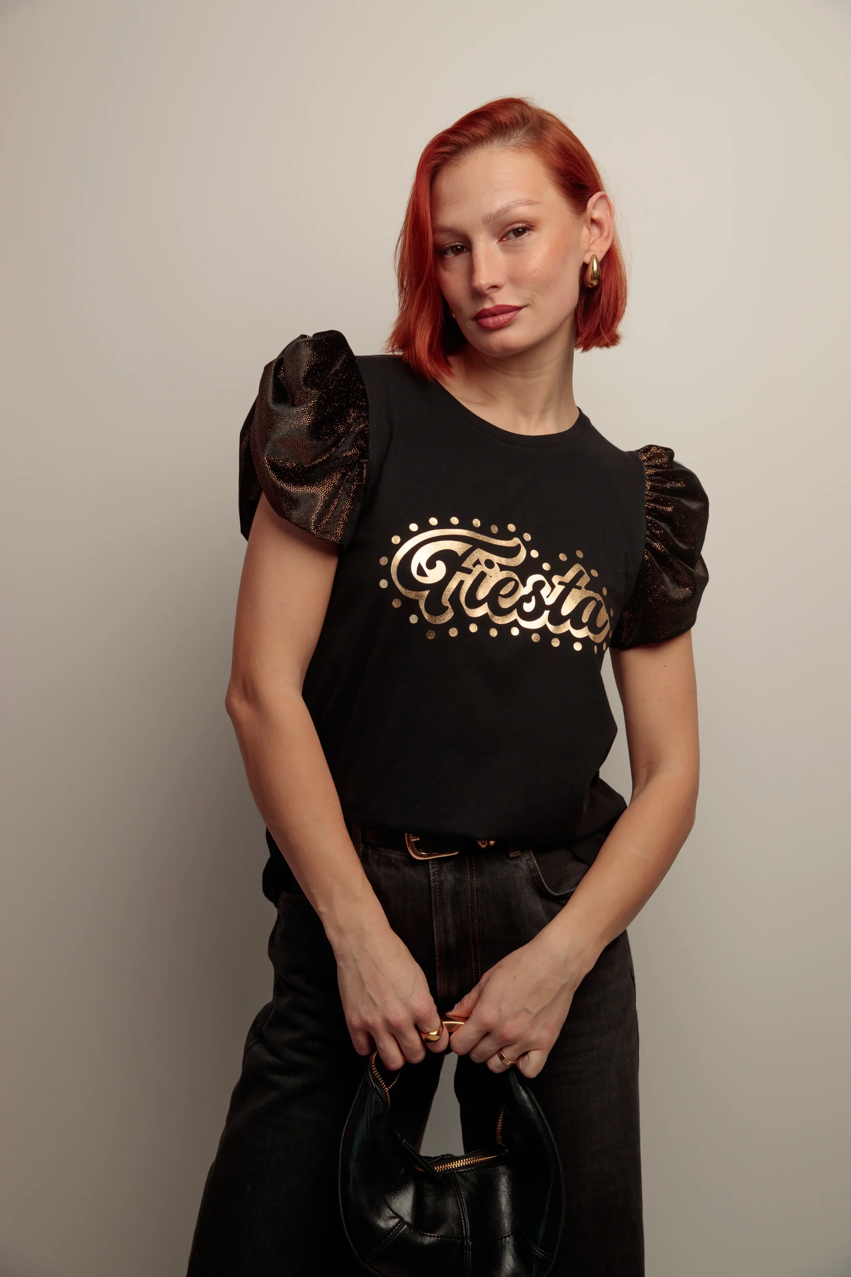 Camiseta Blow Fiesta Dorado - Imagen 3