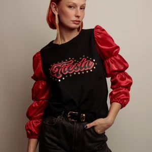 Camiseta Frunces Fiesta Dorado