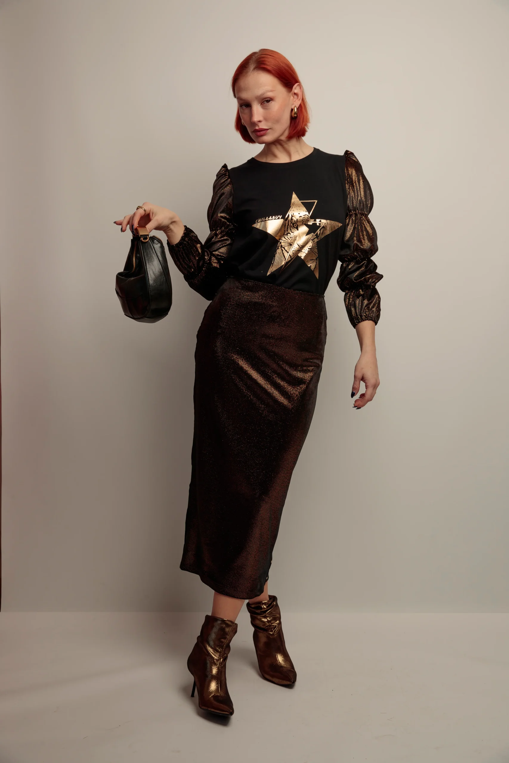 Camiseta Frunces Negro Rayo Tiger - Imagen 4