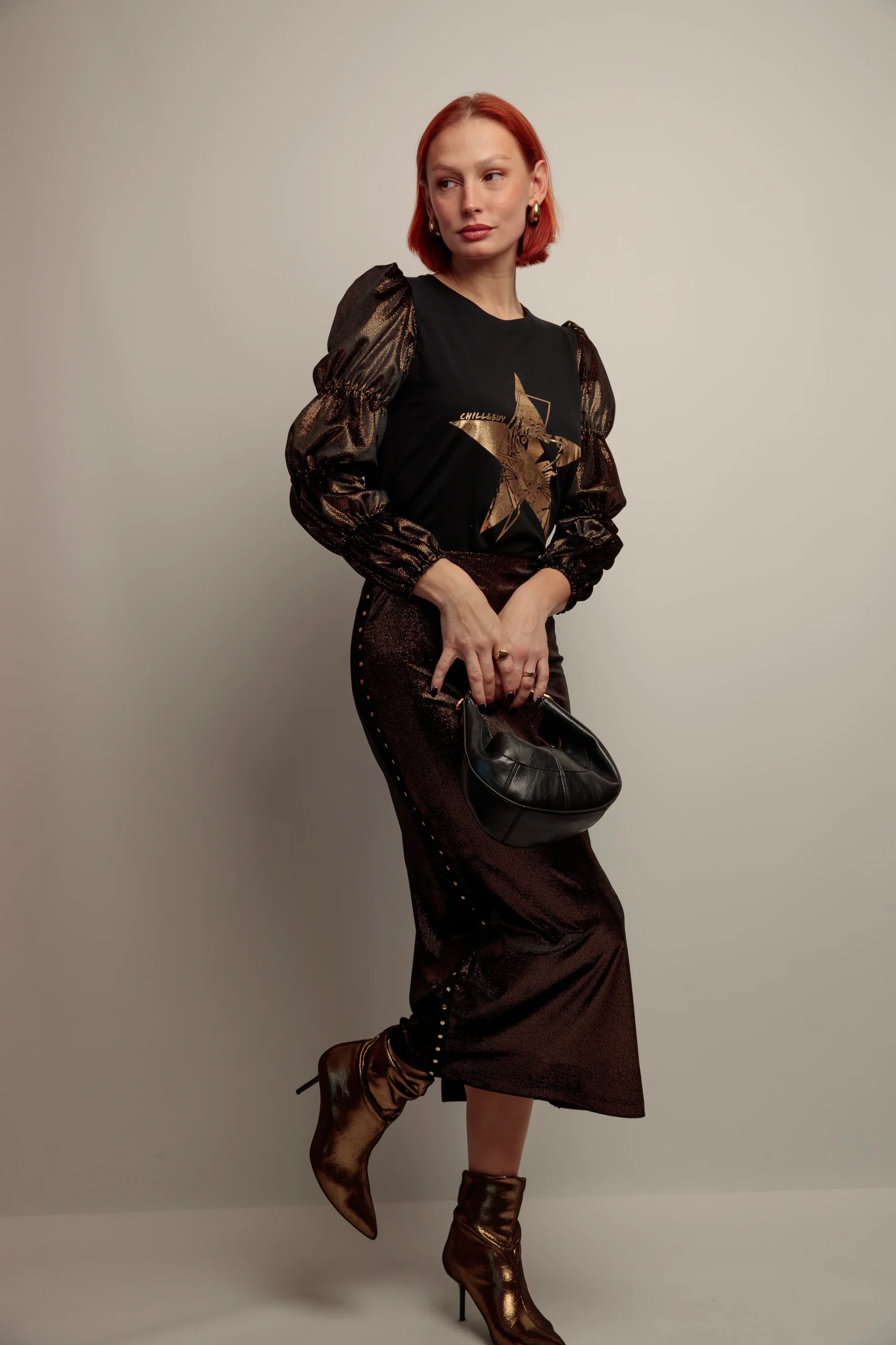 Camiseta Frunces Negro Rayo Tiger - Imagen 5