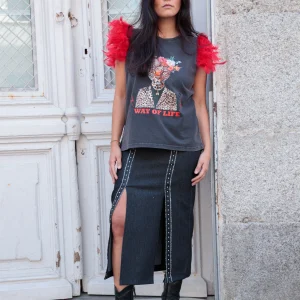 Camiseta Plumas Tigre FLores