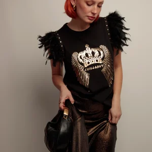 Camiseta Plumas Alas Crown