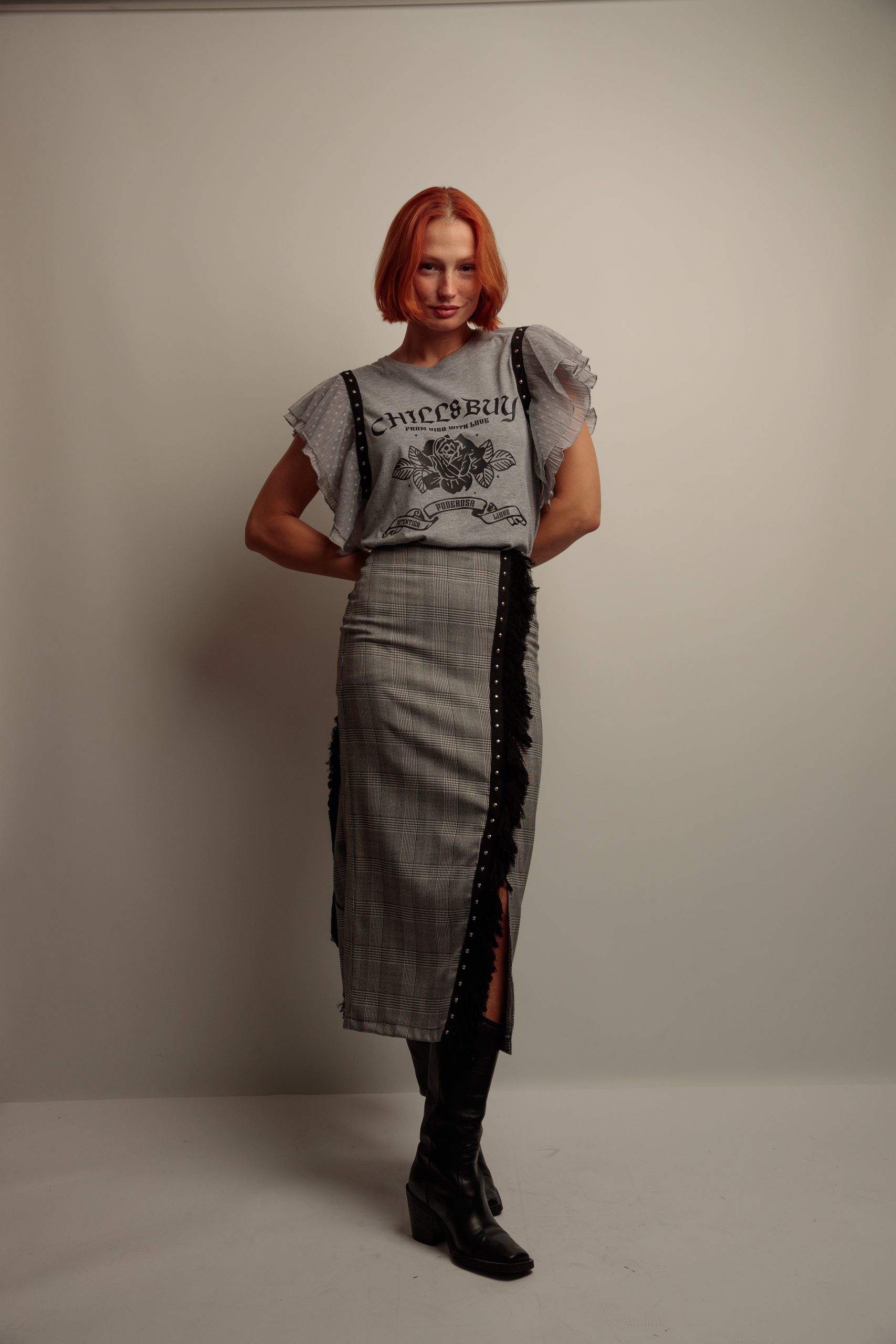 Camiseta Tul Gales Rosas