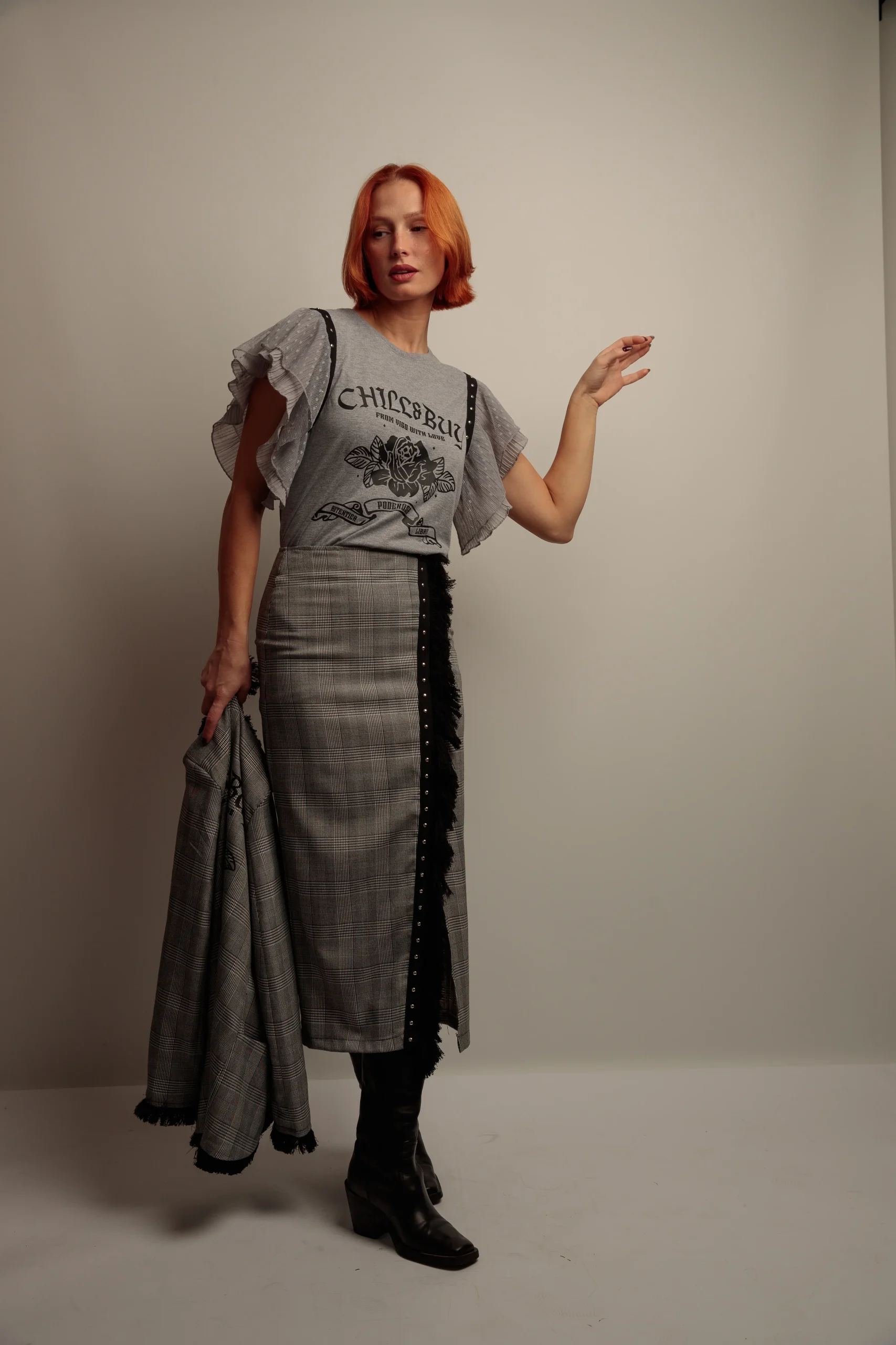 Camiseta Tul Gales Rosas - Imagen 3