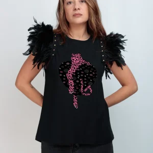 Camiseta Plumas Tigre Deseo