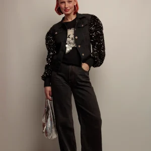 Cazadora Lentejuelas Skull Fiesta