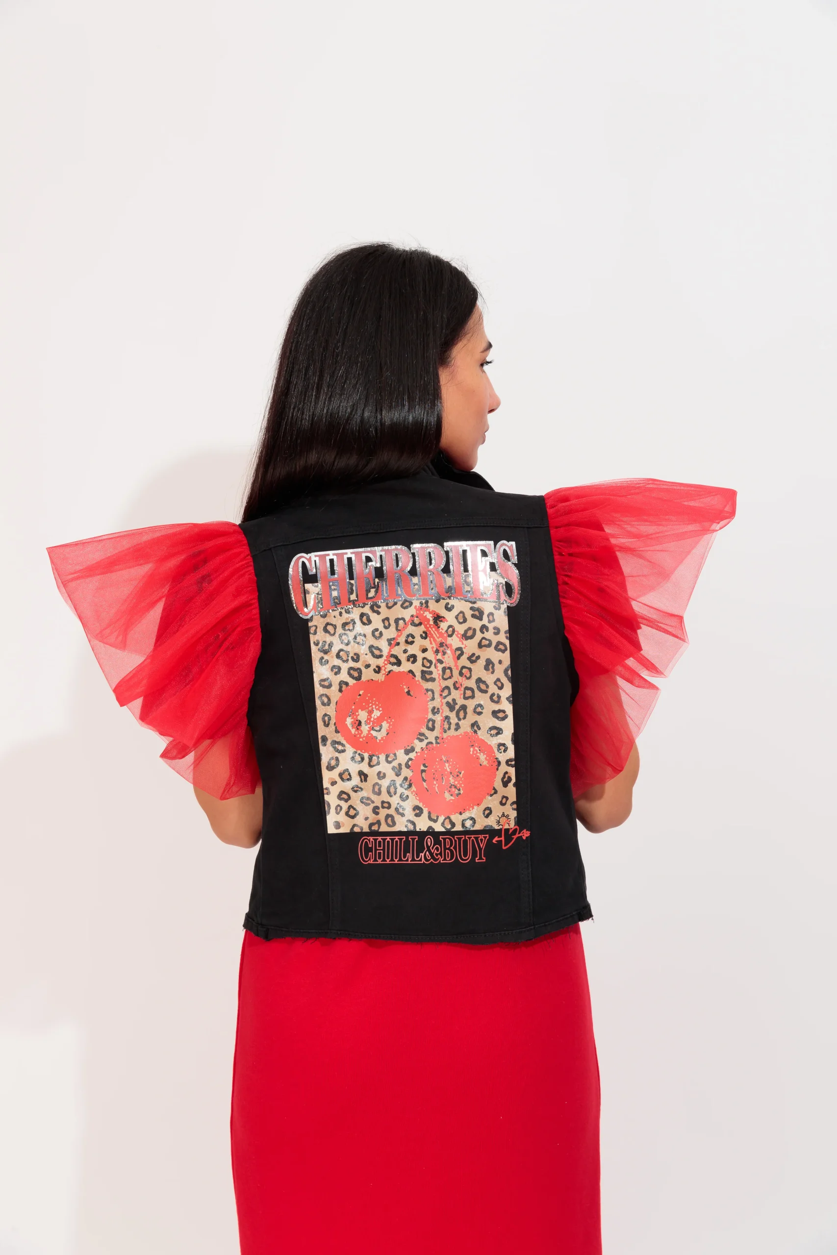 Chaleco Volantes Cherries - Imagen 5