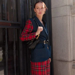 Blazer Vaquera Combinada