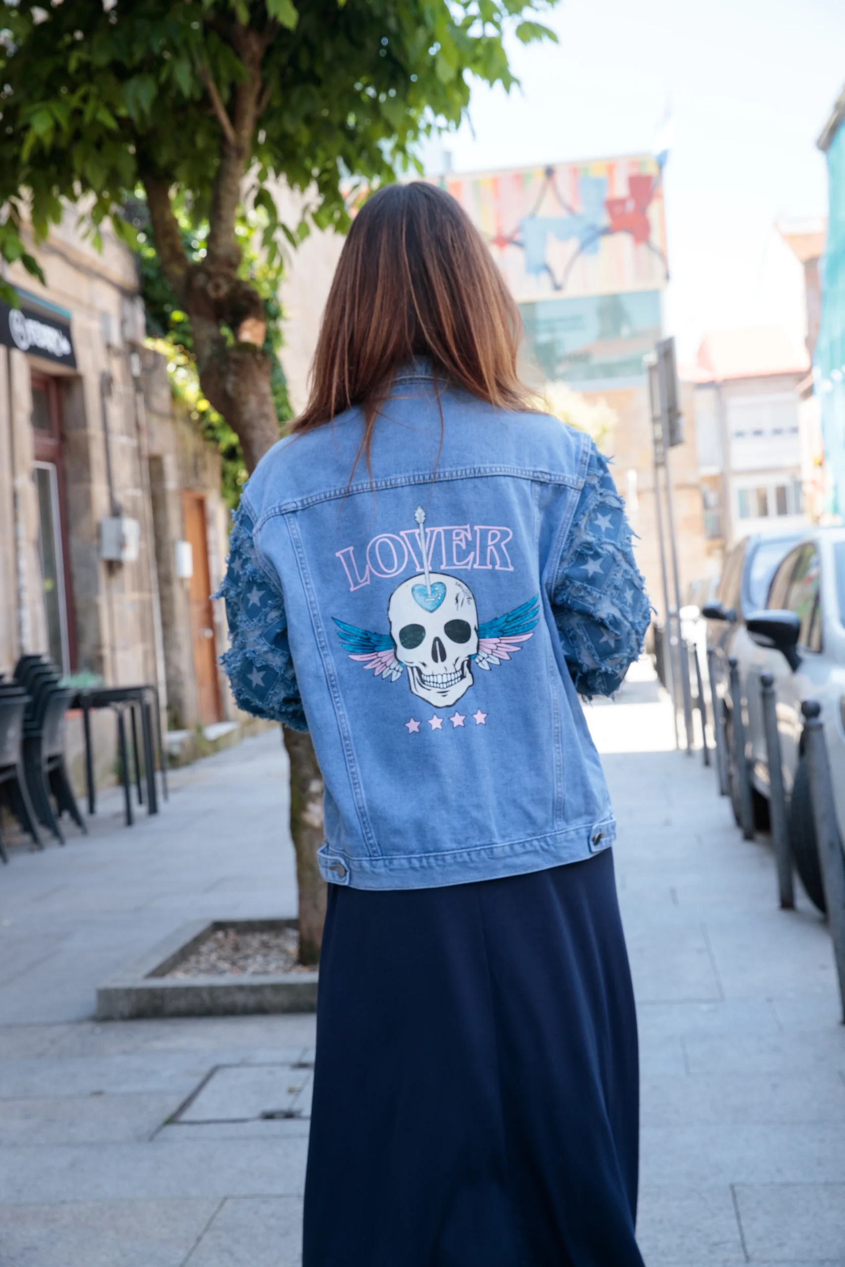 Cazadora Abullonada Skull Lover - Imagen 5