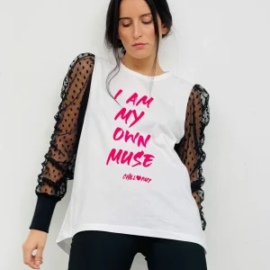 Camiseta Canela Plumeti Muse