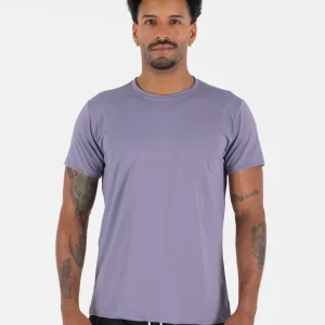 Camiseta basica hombre ibiza morado