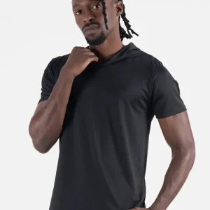 Camiseta capucha ibiza negra