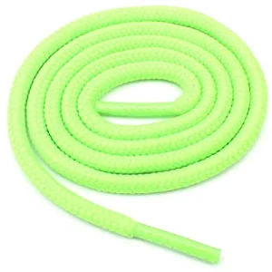 Agujetas luminosas Ronda agujetas de zapatos Solid Colors grueso para todos los tipos de zapato