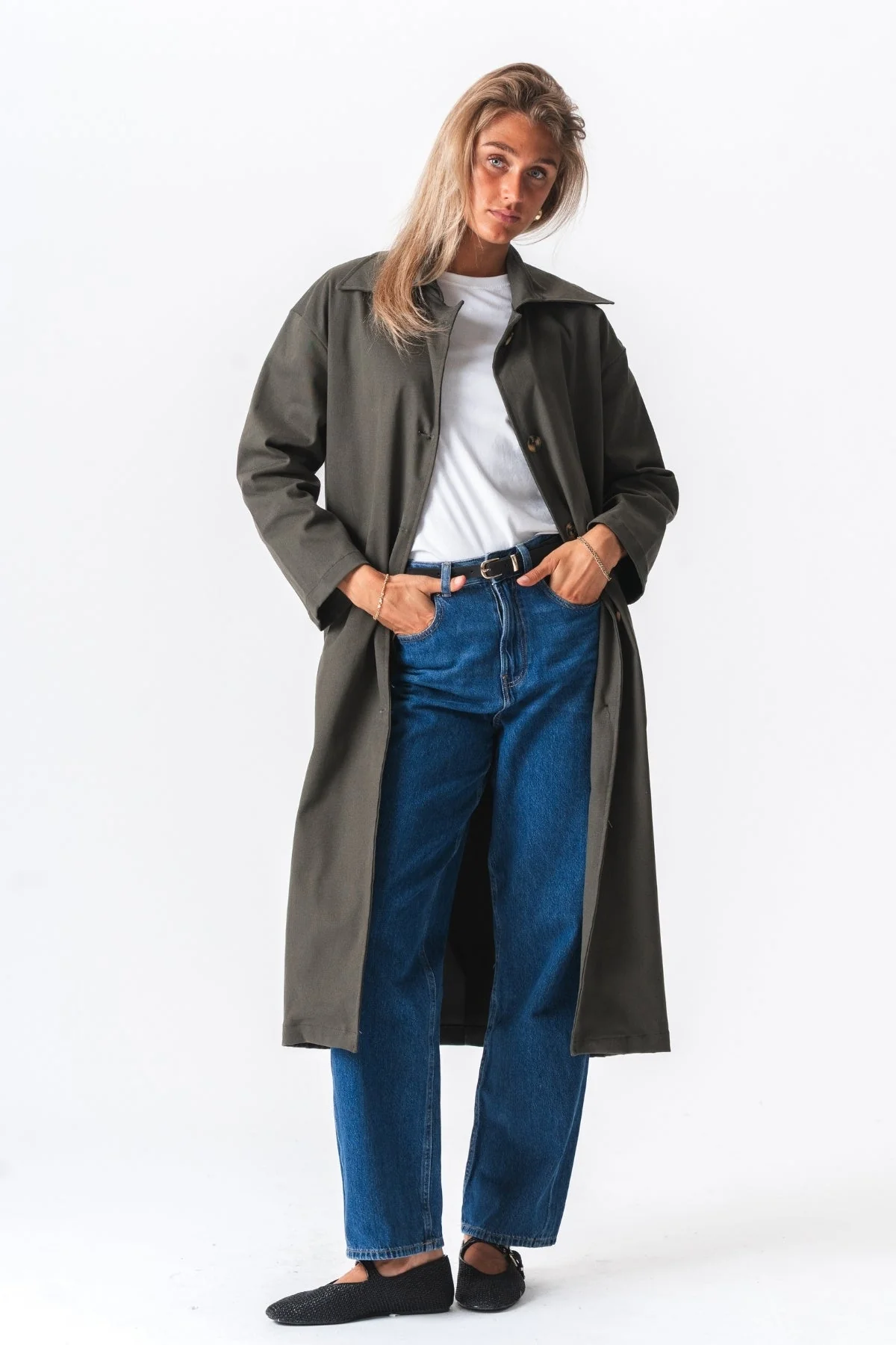 Gabardina de Carla - Oliva