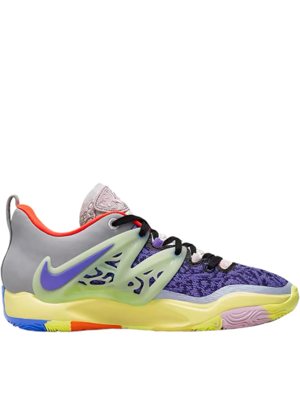 N373O Nike "tenis KD 15 ""purple yellow"" "