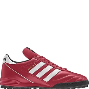 N372O Adidas Kaiser 5 Team Tf B24026 football boots red red Tenis de Futbol piel genuina