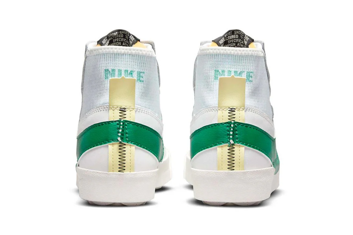 N370O Nike Blazer Mid Jumbo Verde - Imagen 3