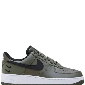 N370O Nike Air Force 1 Low '07 Olive Black Double Swoosh
