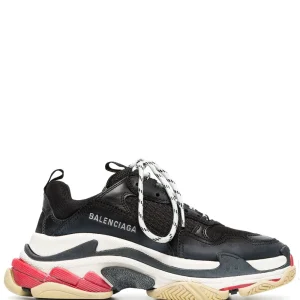 N372O Balenciaga tenis Triple S con agujetas
