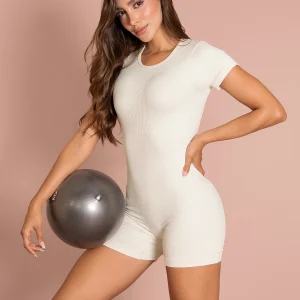 ENTERIZO SEAMLESS PUSH UP BUTTER YELLOW