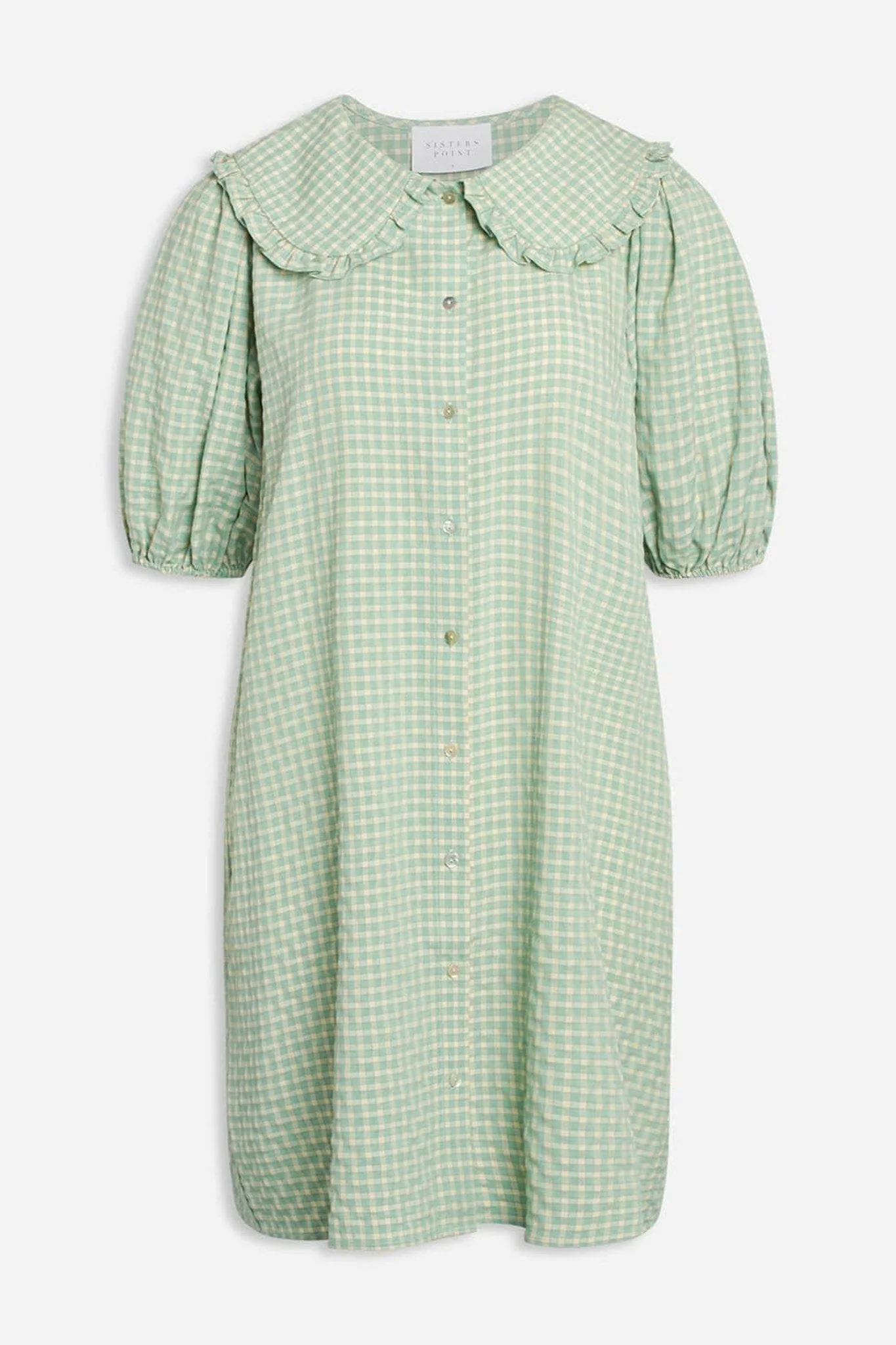 Vestido de camisa EFA - Verde