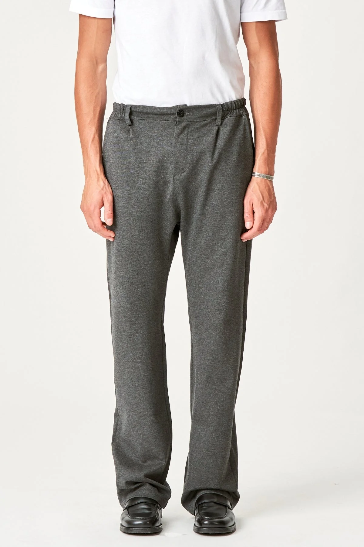 Traje Pants Suelto - gris carbón