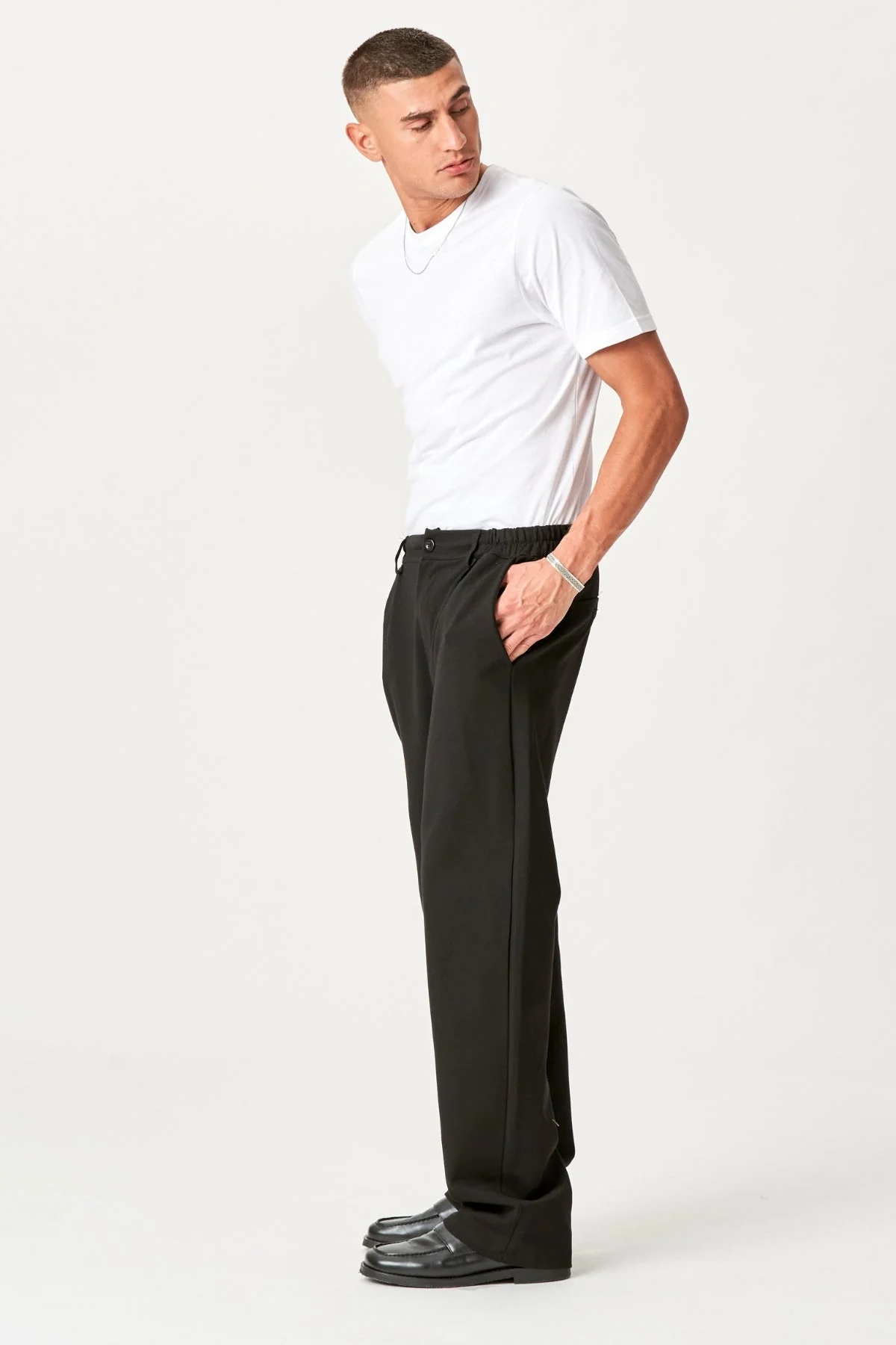Traje Pants Suelto - negro - Imagen 5