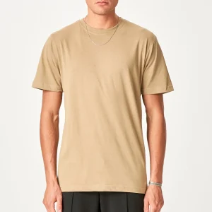 Camiseta de gran tamaño - arena