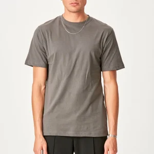 Camiseta de gran tamaño - Gris de acero