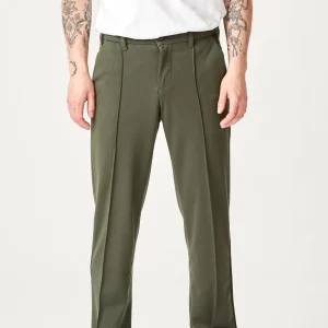 Performance Pants Fit Loose - Oliva oscura