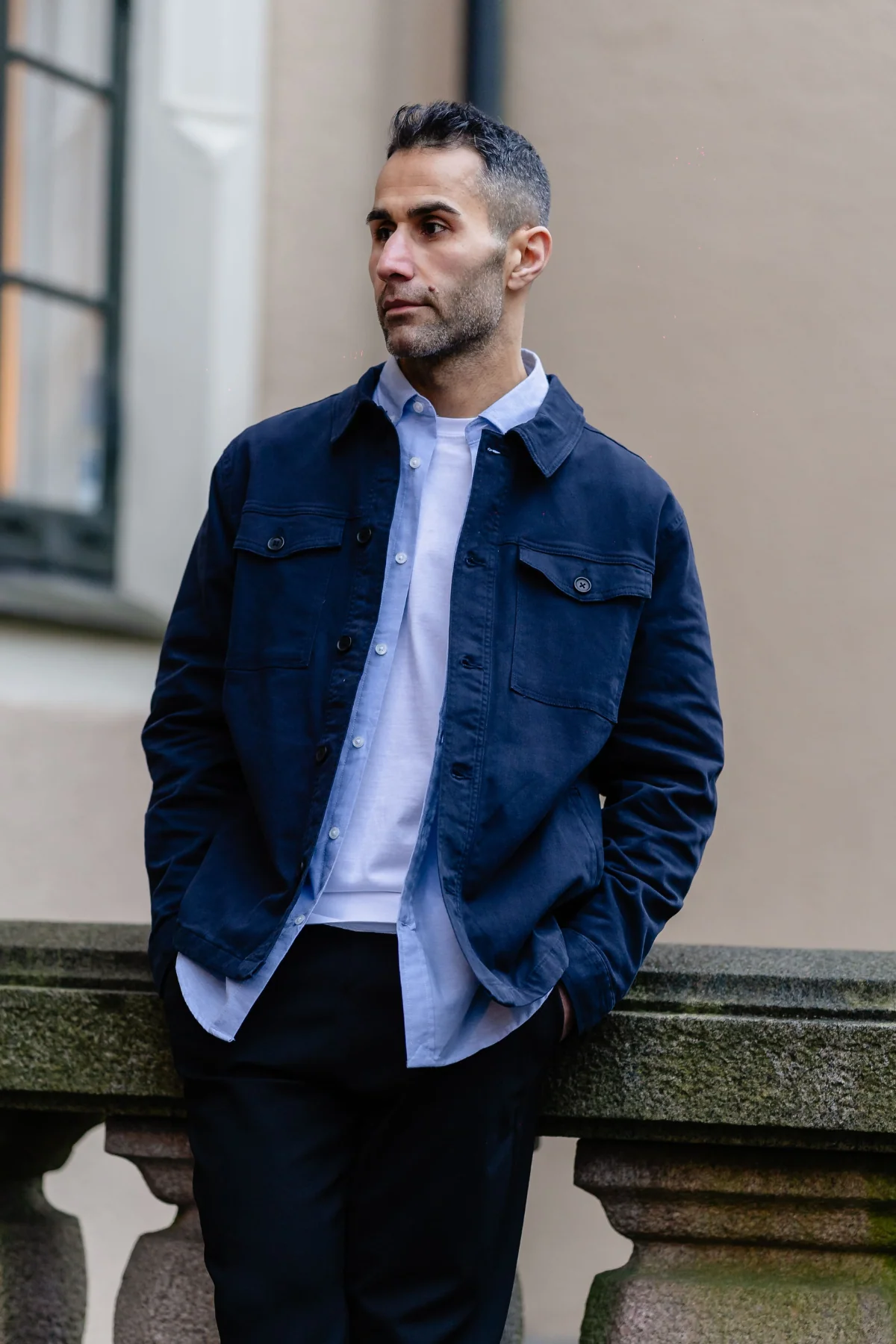 Overshirt de sarga - Army - Imagen 5