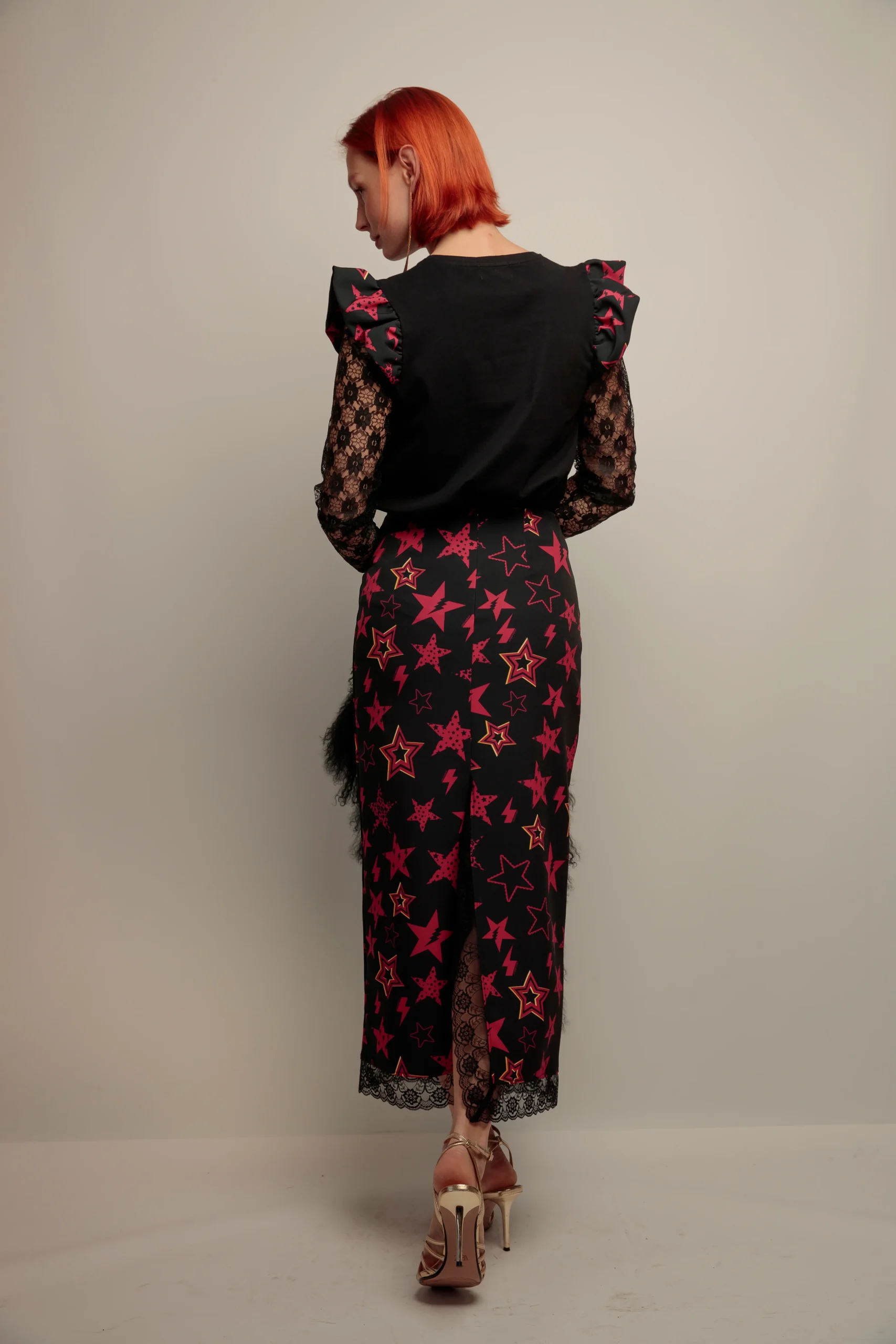 Falda Encaje Fiesta - Imagen 6