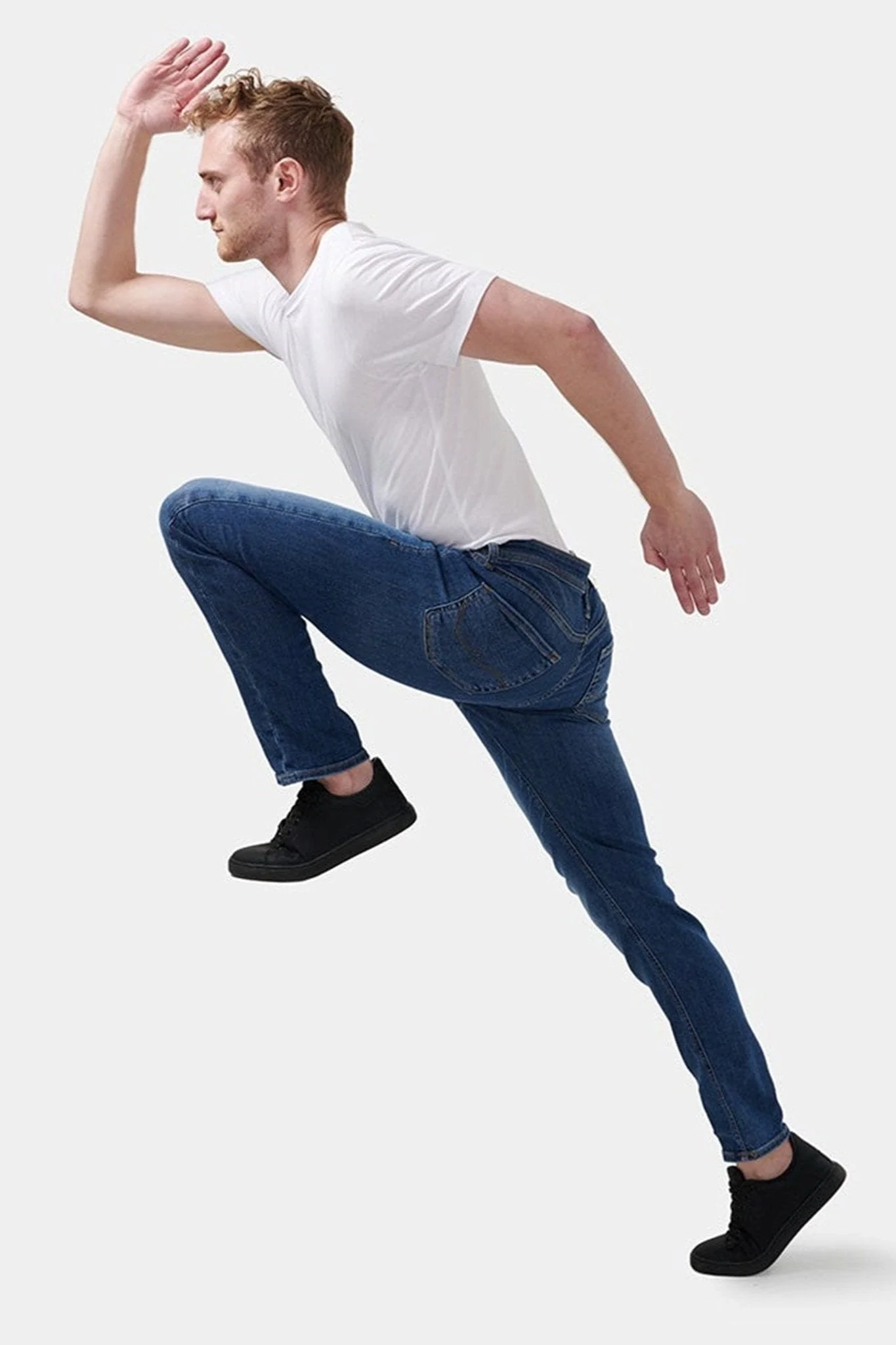 Glenn Stretch Jeans - Denim Blue (Fit Slim) - Imagen 5