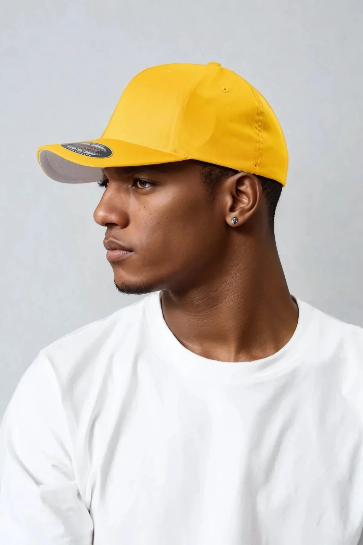 FlexFit Wooly Combed - Amarillo - Imagen 3