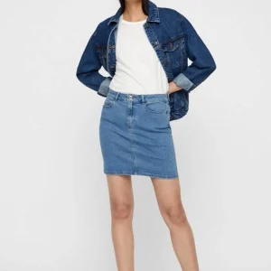 Falda Hot Seven - Denim azul claro