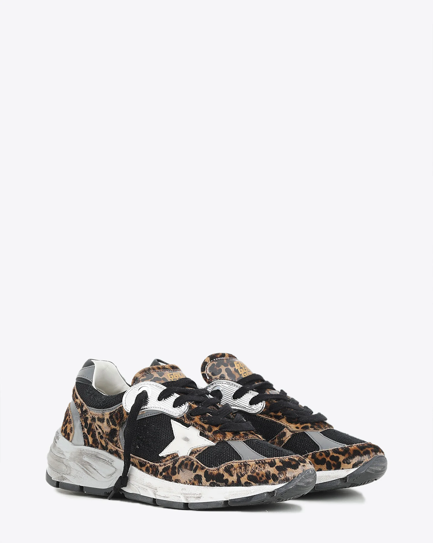 Golden Goose Femme Sneakers Running Dad – Leo Black - Imagen 3