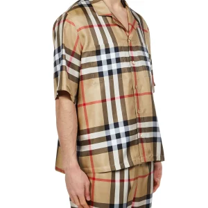 N374O Conjunto de hombre Burberry short camisa